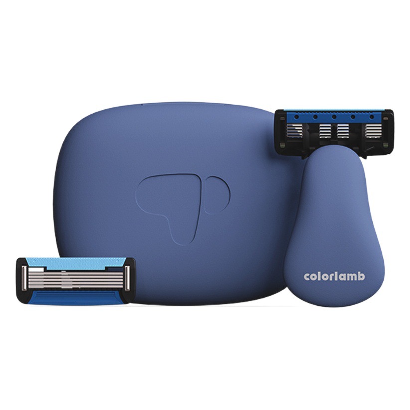 Yanyang hombres de afeitar manual de 5 capas hoja de afeitar mini viaje de afeitar portátil de afeitar cuchillo importado cabeza