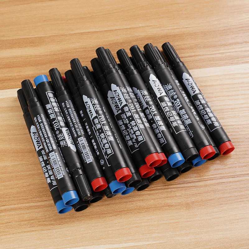 Marker Waterproof non-fading Oily Inkable Thick Large-head Pen Marker for Express Logistics Office