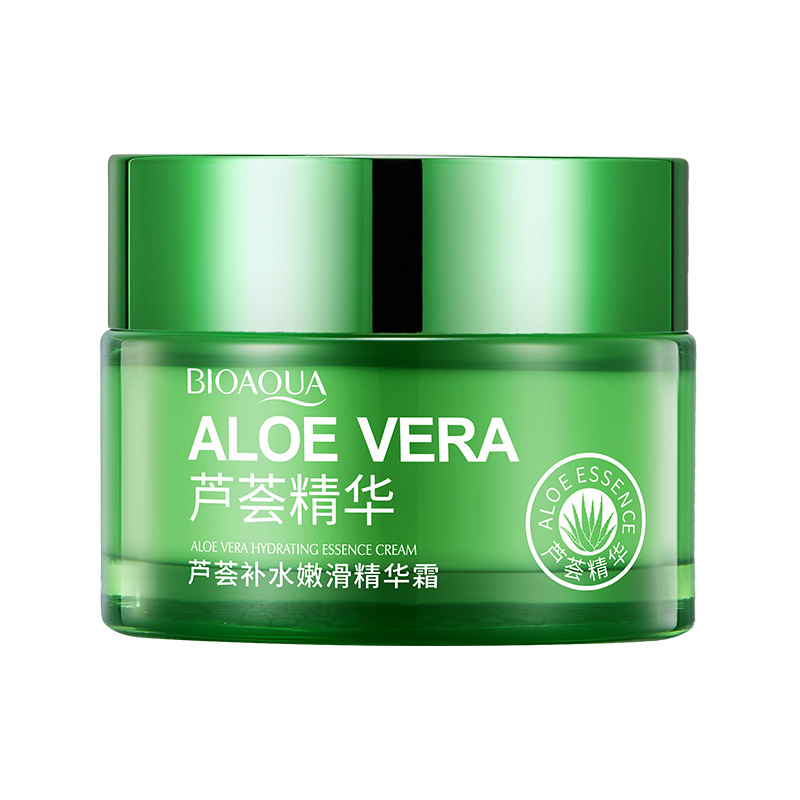 Boquanya aloe hidratante y suave esencia crema hidratante rejuvenecimiento de la piel crema de la piel al por mayor