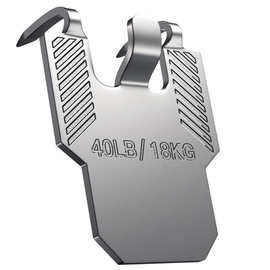 爪式干墙画架 用于悬挂图片、镜子、照片、海报的墙钩套件