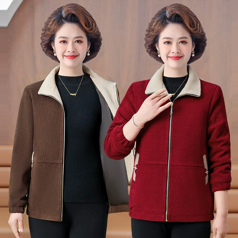 Мама среднего возраста весна и осень новый высококачественный повседневный модный пиджак