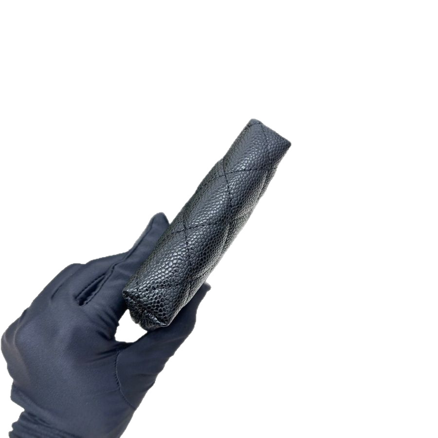 本革ショートカードバッグ女性小香風2024新超薄型カードケース名刺入れ本革ミニ小銭入れ