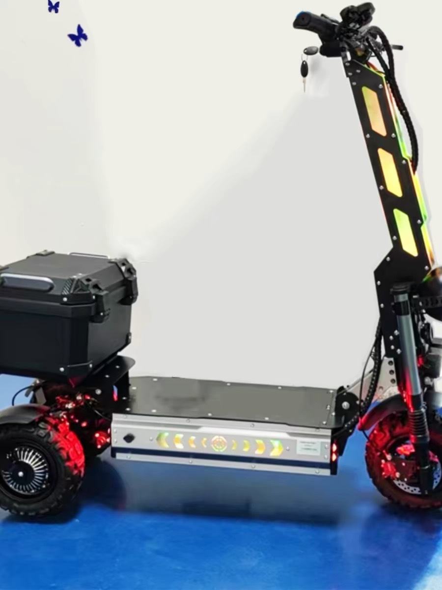 Retuol 11inch Three-Wheel Off-Road Electric Scooter Adult Folding High-Speed Scooter Dropshipping