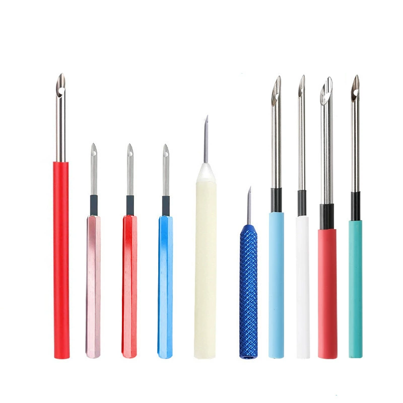 Новая русская штамповочная игла Мульти-модельная ручная вышитая штабелированная Цветочная игла из шерстяного войлока Штамповочная игла