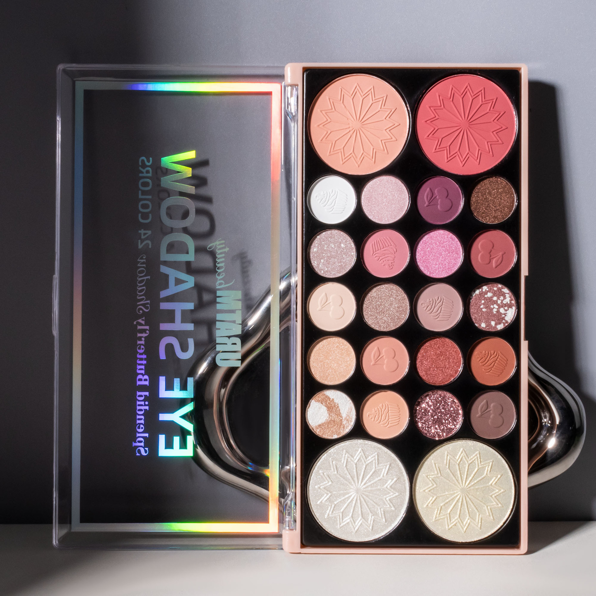 Cross-border bestseller: 24-color multi-functional all-in-one makeup palette, matte, pearlescent, eyeshadow, lipstick, blush, contour and highlight all in one undefined