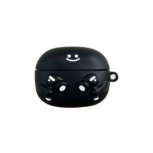 Silicone soft shell-black headset expressions