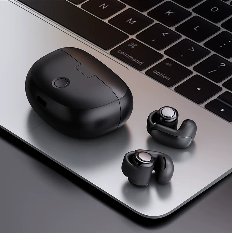 Трансграничная взрывоопасная Bluetooth-гарнитура с наушниками-вкладышами V12, не требующая вставки в ухо, сверхдолгое время автономной работы, беспроводная гарнитура