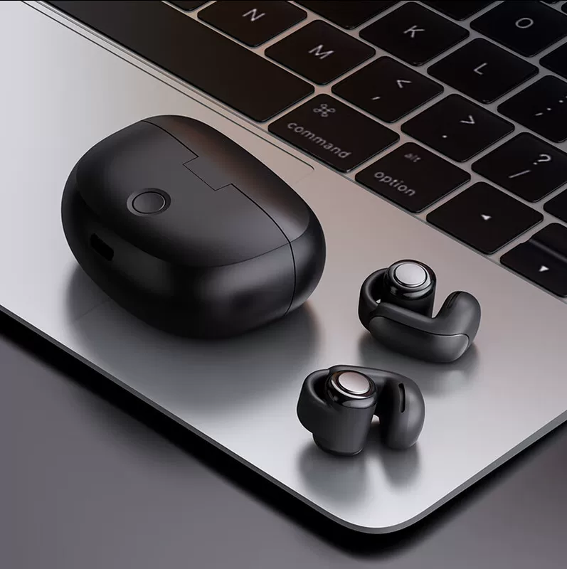 Трансграничная взрывоопасная Bluetooth-гарнитура с наушниками-вкладышами V12, не требующая вставки в ухо, сверхдолгое время автономной работы, беспроводная гарнитура