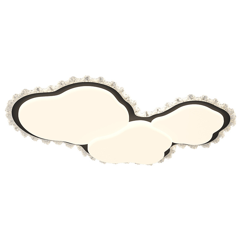 Luz de techo de la sala de estar moderna y ligera de lujo de alto nivel italiano minimalista de cristal nubes creativas de la luz principal 472L