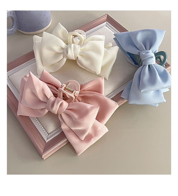 Women's Sweet Bow Knot Arylic Cloth Hair Claws display picture 3