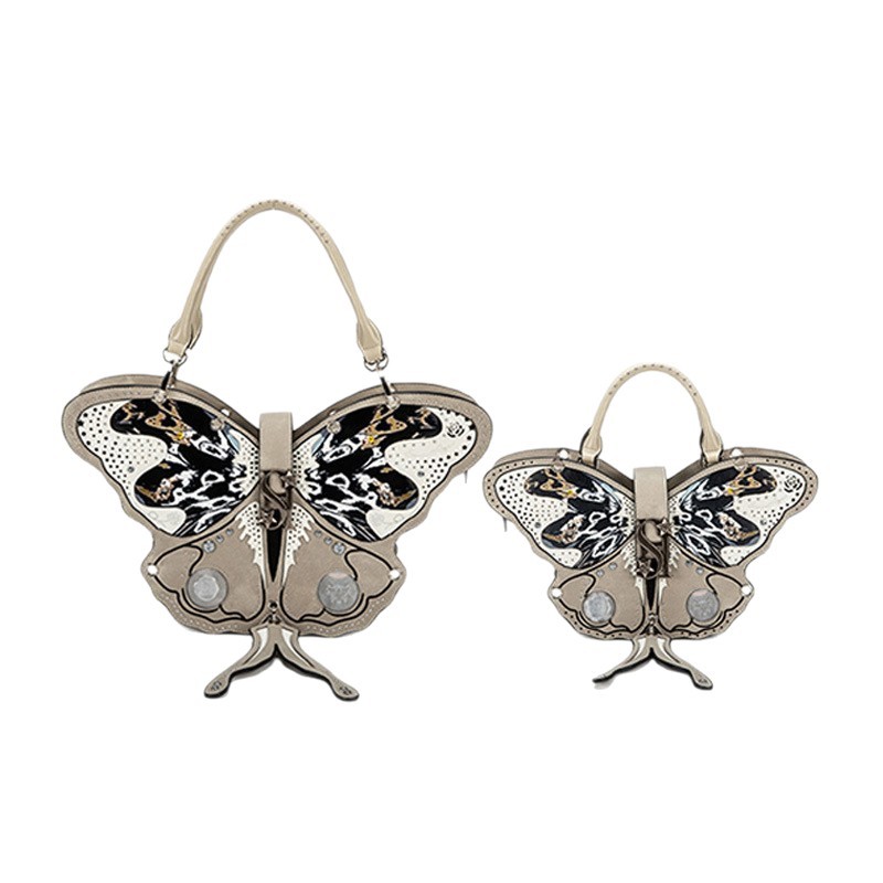 [Procesamiento fijo] Mochila de mariposa punk tridimensional Lolita Lolita portátil Fábrica de procesamiento de Guangzhou