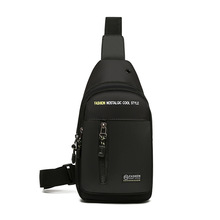 跨境时尚胸包男士牛津休闲单肩包斜跨新款背包潮腰包斜挎包批发