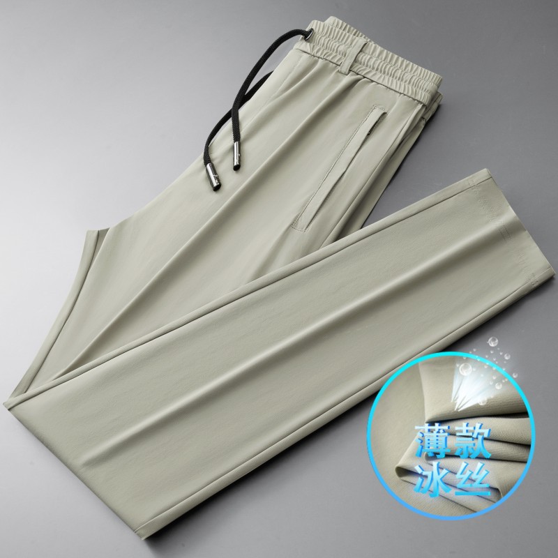 高級メンズカジュアルパンツ 秋冬 中年男性用パンツ 伸縮性ウエスト スポーツパンツ メンズストレートパンツ 裏起毛 メンズコットンスウェットパンツ