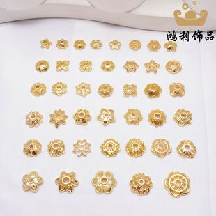 14k/18K����ɫ��ɫ�����U�ջ���diy�������鴮�黨ñ�Ʒ����