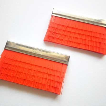 电脑横机用精品进口原料丝红色切层毛刷