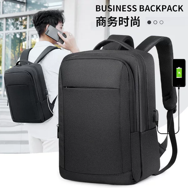 In-Stock Backpacks, Customizable Logo, Laptop Bags, School Bags, Oxford Cloth Backpacks, USB Motorcycle-Style Waterproof Backpacks