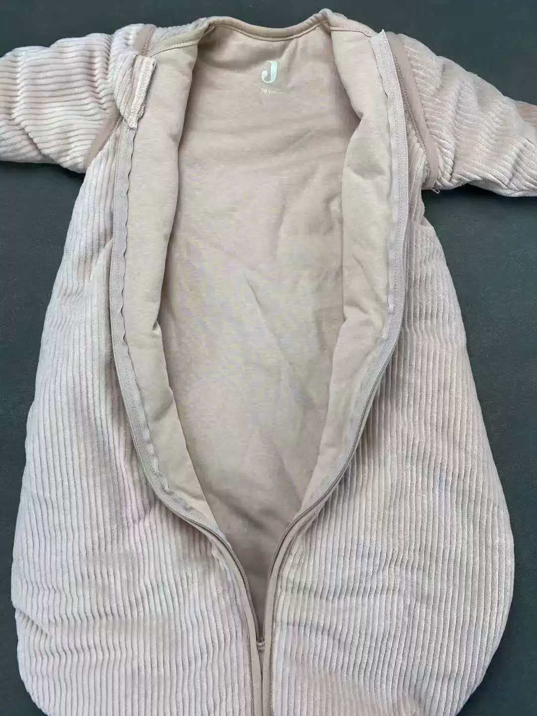 Оригинальный JOLLEIN Детский спальный мешок Baby Baby хлопковый двойной слой съемный спальный мешок для новорожденного