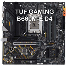 TUF GAMING B660M-E D4 CPU针脚 1700台式机电脑主板 可开票可议