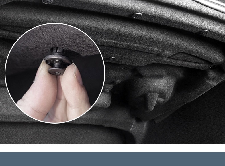 Suitable for Buick 23-26 models of the LaCrosse, this is a soundproofing cotton for the trunk, used for interior modification, and is a thickened insulation cotton for the trunk