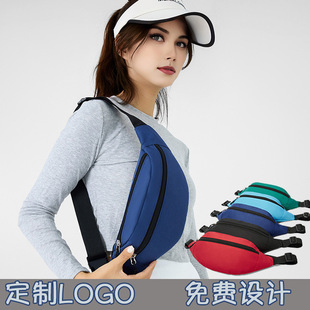 Foreign Trade Oxford Cloth Sports Mobile Phone Bag Waist Bag Men's Multi-Compartment Storage Bag Coin Purse Sports Shoulder Crossbody Bag