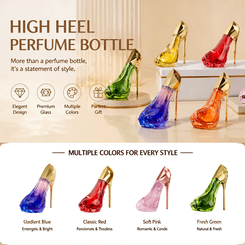 Ruby High Heels Nuovo profumo floreale e fruttato da donna, fragranza di nicchia universale, profumo creativo al tè Darjeeling, deodorante spray_voghion.com