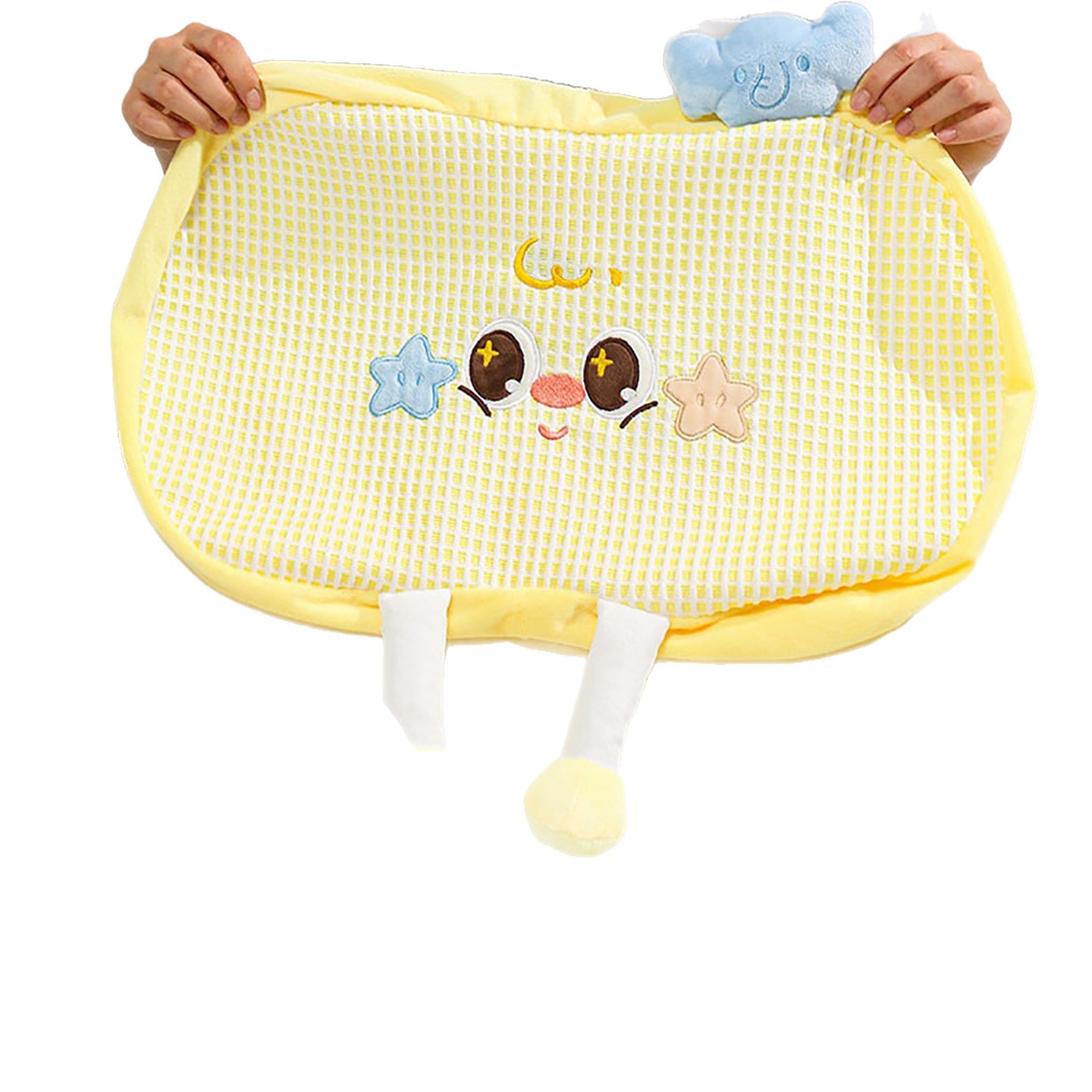 Verano almohada de algodón de memoria de seda de hielo para proteger la columna cervical para dormir dormitorio de estudiantes pequeños núcleos de almohada caseros almohada de siesta almohada abdominal