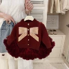 On the run, small fragrant cardigan 2 and large tutu skirt