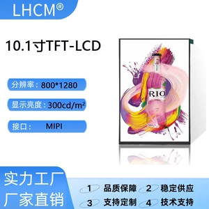 10,1-дюймовый ЖК-дисплей 800*1280, интерфейс MIPI, портативный центральный контроль, визуальный контроль доступа, главный экран