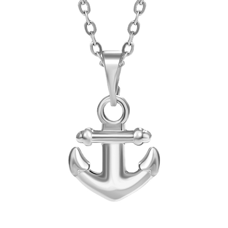 Xuing joyería transfronteriza Collar personalizado accesorios de la joyería de los hombres de la aleación Cruz Ancla Colgante de mujer al por mayor