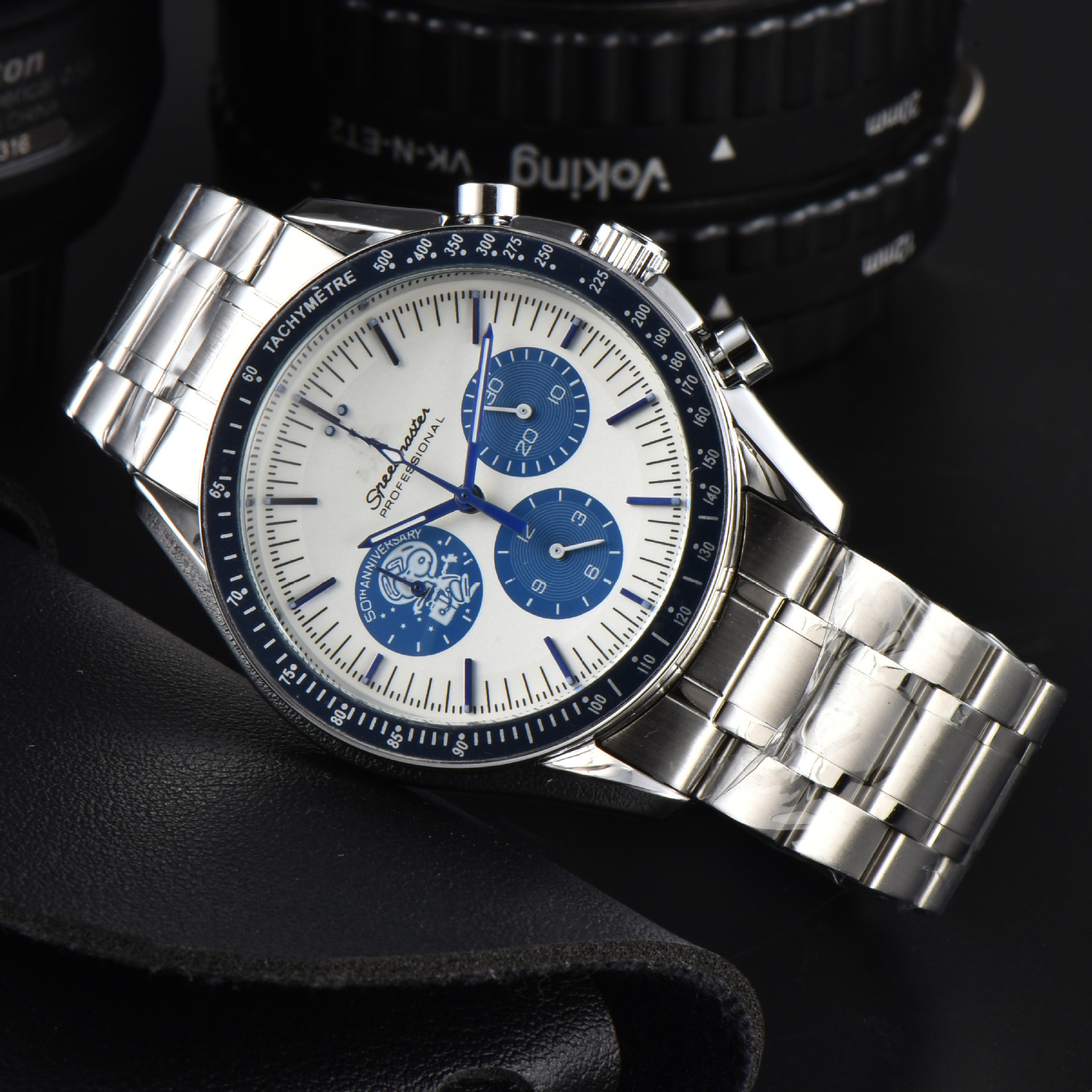 Foreign Trade Cross-Border E-Commerce Watches, Fashionable European Trendyy Men's Quartz Business Trendyy Calendar-Type Casual Watches