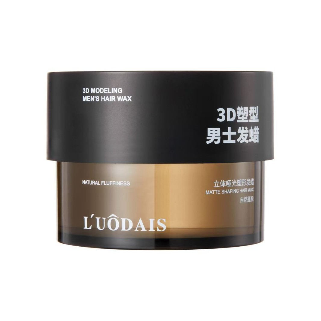 Lodei Shadow Matte Hair Wax para hombres, estilo natural, crema para el cabello fragante, estilo de cabello fragrante.