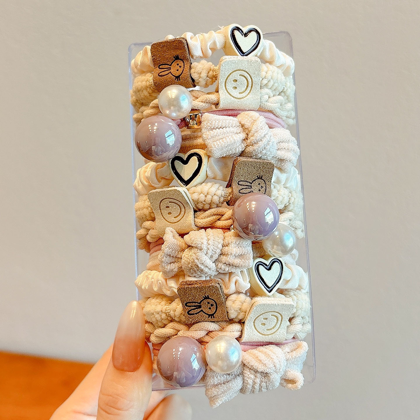 Coletero elástico sencillo de nuevo estilo 2026, banda para el pelo pequeña sin costuras para mujer, suave para el cabello, sujetador de cola de caballo.