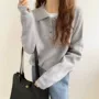 秋季长袖气质宽松毛衣
