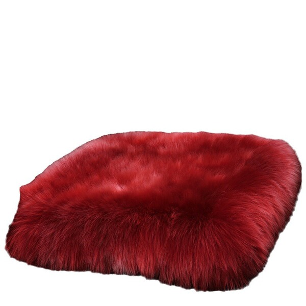 Winter plush monolithic keep warm seat