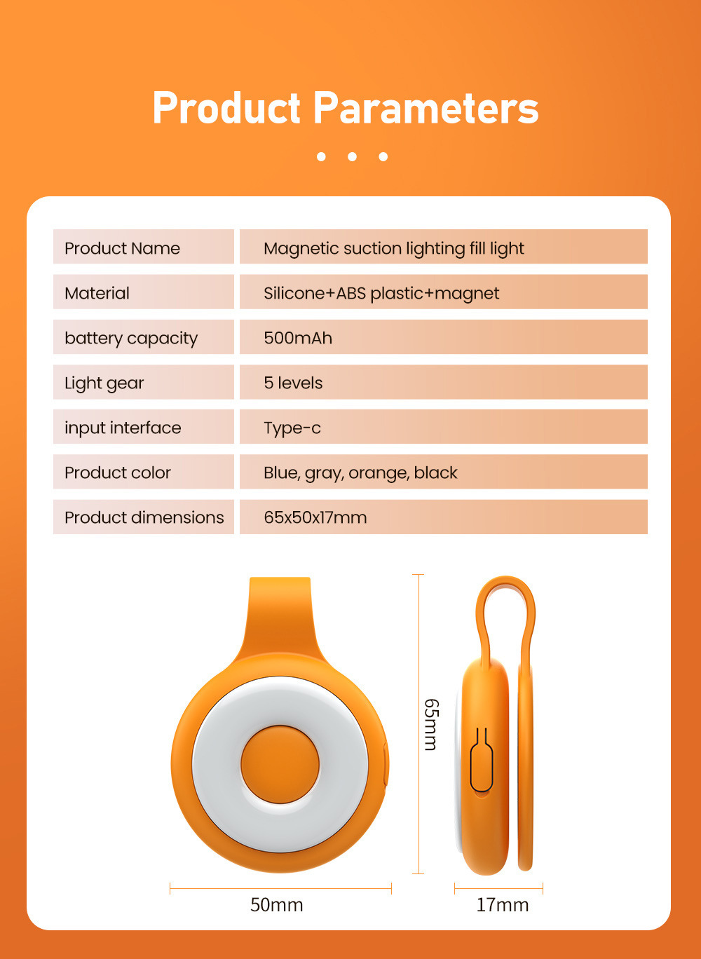 Portable Led Ring Light For Phone Photography And Live Streaming_voghion.com