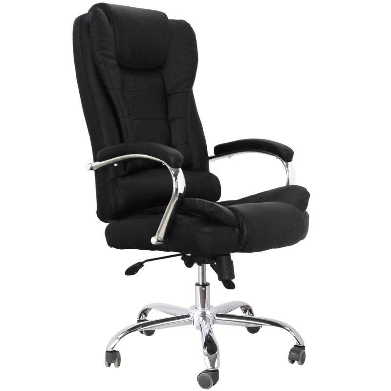 High Back Supplier Leather Boss Office Chair Task Manager Office Computer Carriage Brown