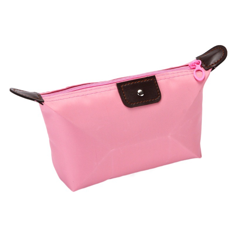Dumpling Makeup Bag Waterproof Storage Women's Wash Bag Candy Color Gift Portable Large Capacity Storage Bag Printed logo
