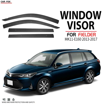 Rain shield – Suitable for Toyota Corolla - standard-packaging-without-logo-corolla-travel-edition-corolla-fielder-mk11-e160-2013-2017-no-bright-strip-rain-shield