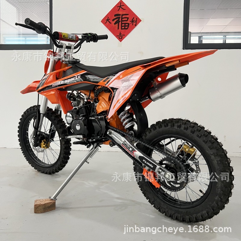 DIRTBIKE125cc力帆发动机小高赛两轮越野车山地赛摩托车跨境