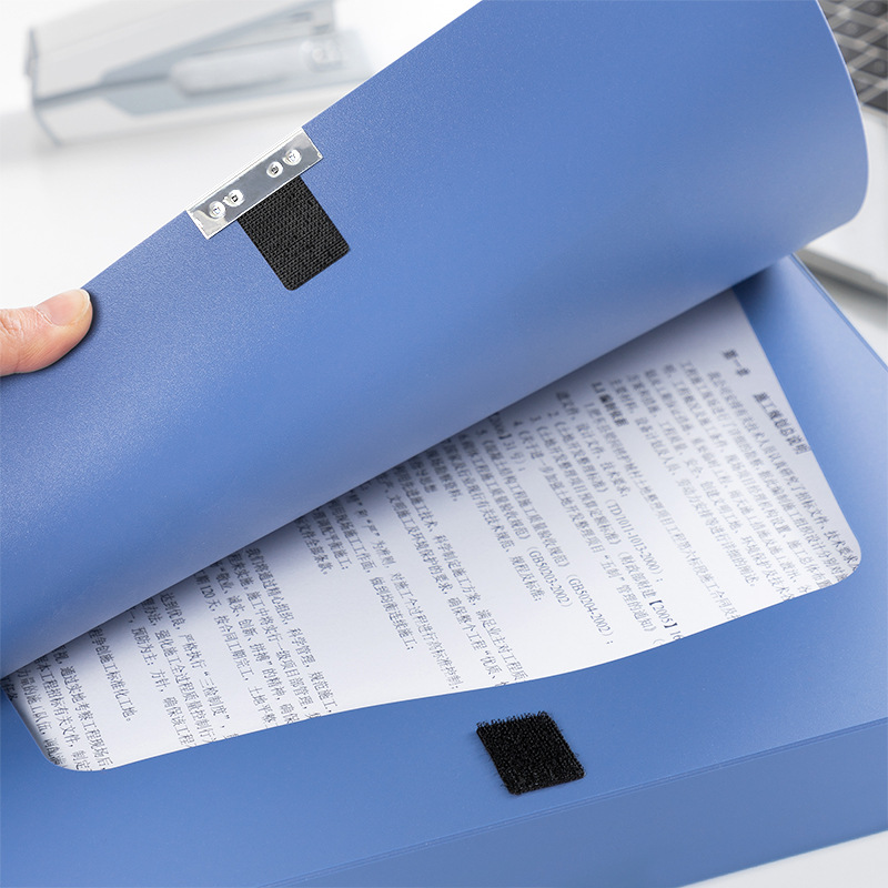 Caja archivadora 5682A4, caja de almacenamiento de documentos para oficina, caja de plástico con cierre adhesivo de respaldo ancho, caja para documentos, caja para cheques, almacenamiento sellado