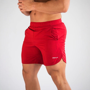Muscle Fitness New Elastic Fitness Shorts Men's Running Training Basketball Pants Sports Breathable Shorts Drop Shipping