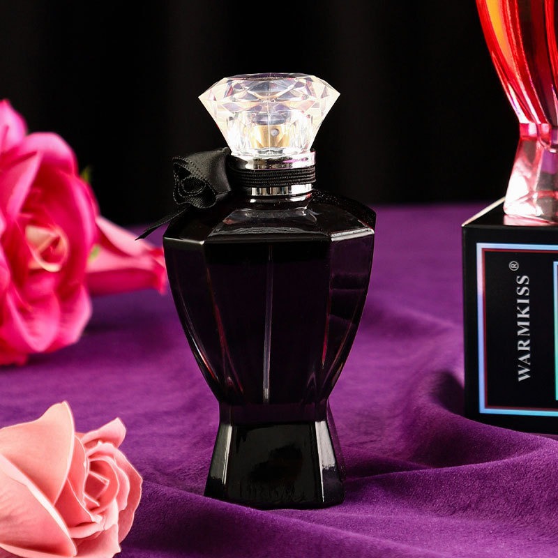 WARMKISS Black Beauty Midnight Bulgaria Rose Ladies Perfume duradero nicho fresco Comercio exterior transfronterizo