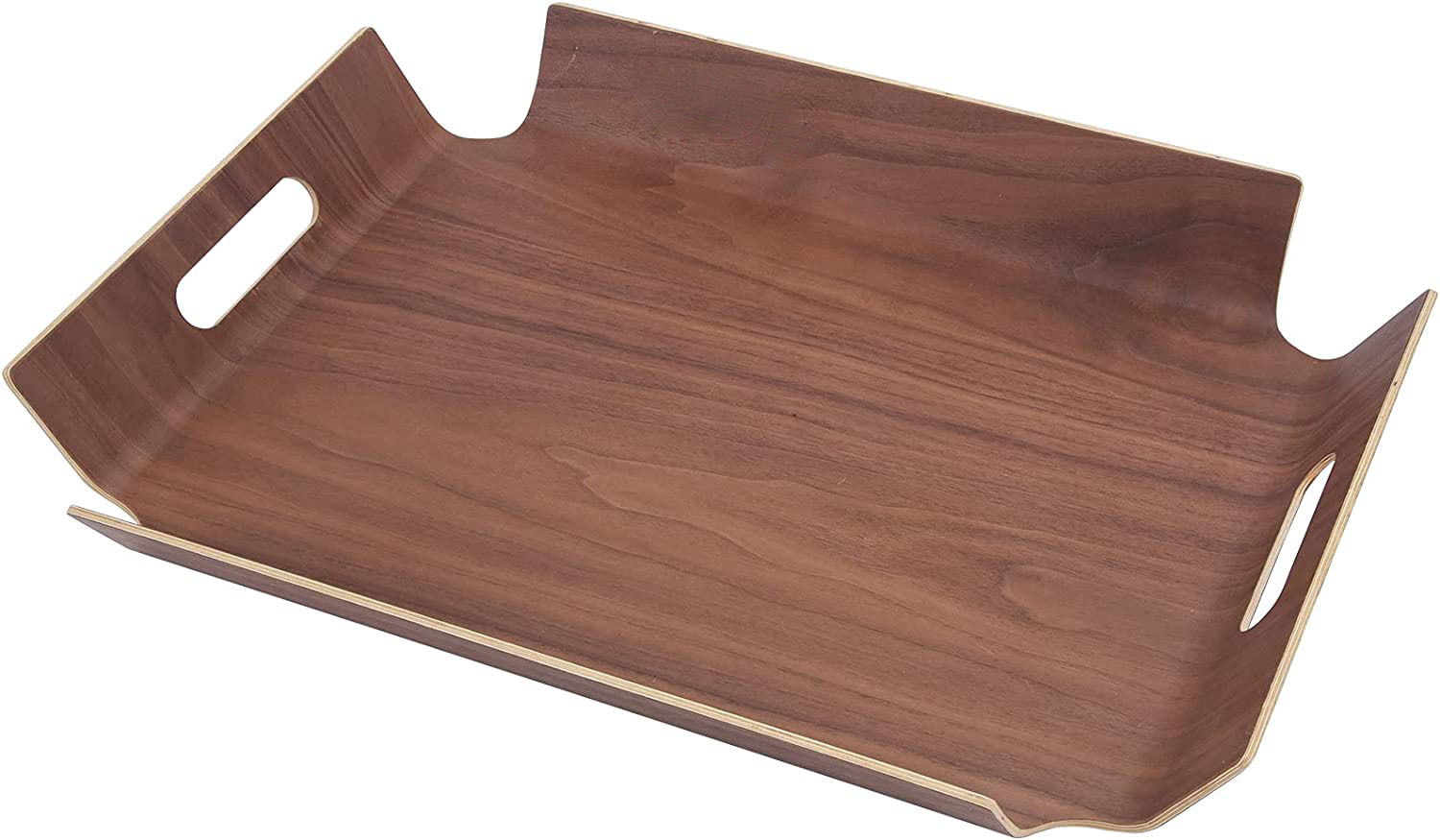 木质上菜托盘带把手梳妆台托盘咖啡茶面包蛋糕糖果食品托盘