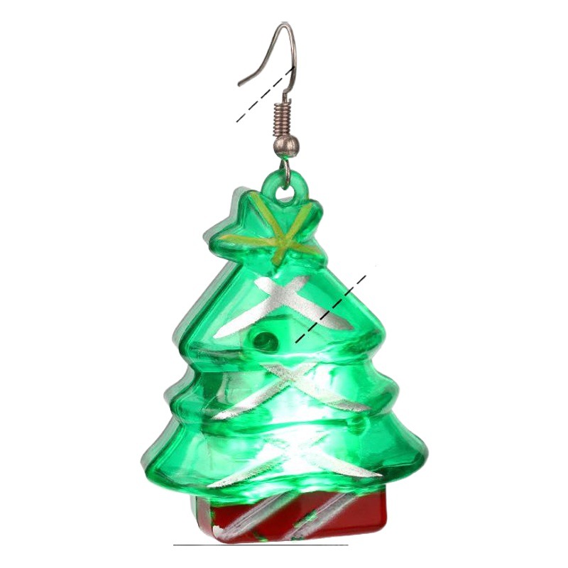 Tassel Star Earrings Cool Christmas Santa Claus Snowman Candy Cane Earrings