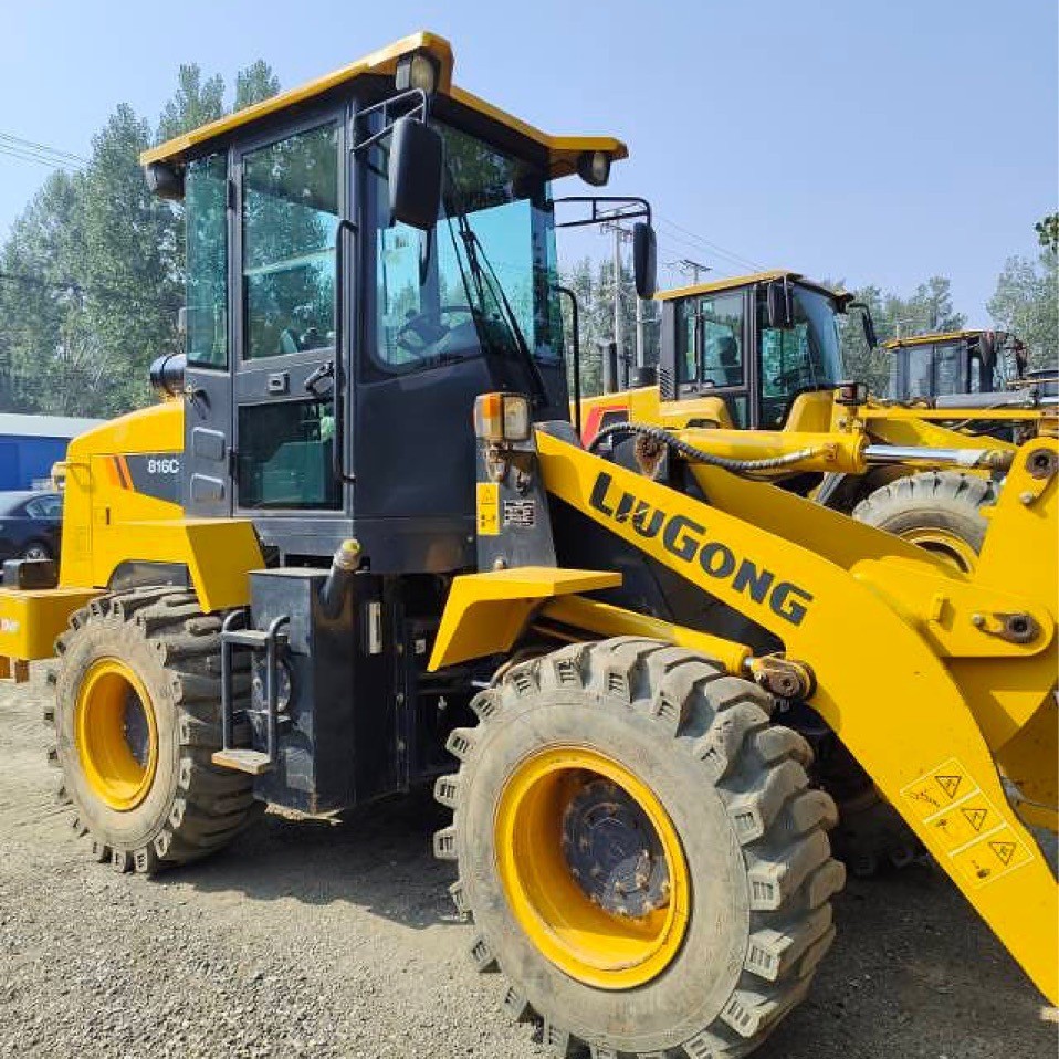 Usado Liu Gong Long Gong 816 20 30 cargador especial de protección ambiental carretilla elevadora