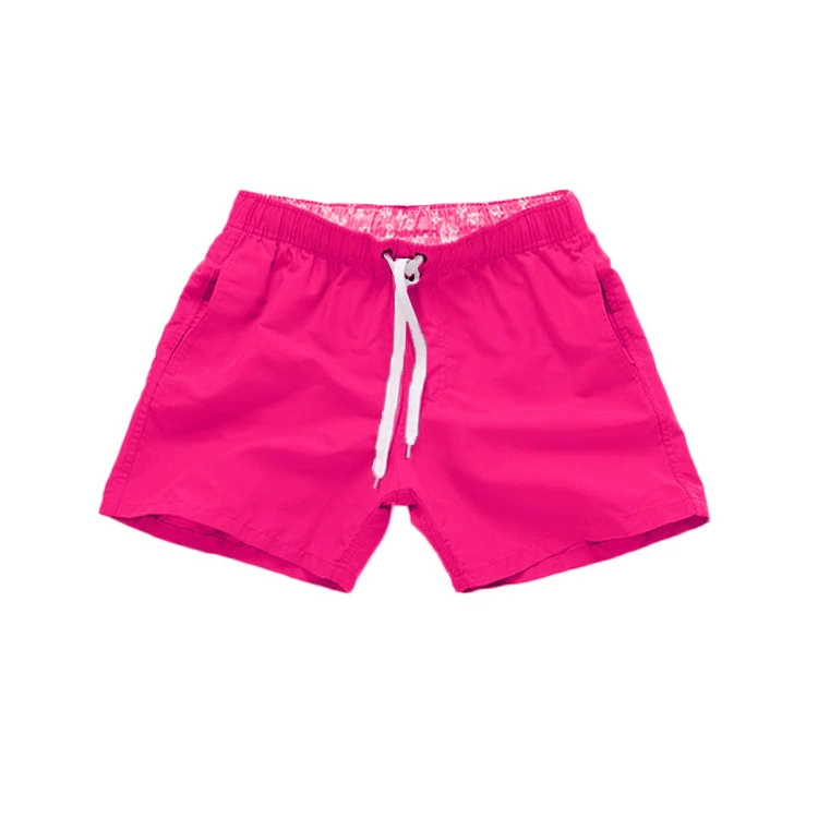 (Cross-border trading), beach solid trousers, shorts, polyester