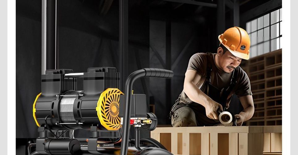 Air compressor air pump, small 220v oil-free low-noise portable industrial-grade air pump, wholesale