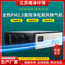 厂家直销新风机净化中央新风系统PM2.5商用全热交换器换气机家用