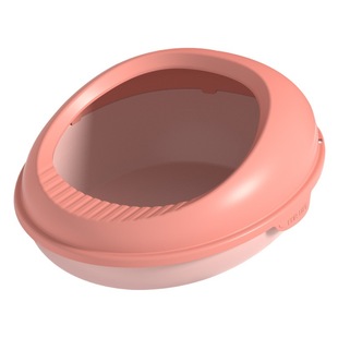 Large Thickened Semi-enclosed Cat Litter Box Anti-splash Cat Toilet Cat Litter Box Cat Pet Supplies Cat Litter Box