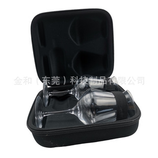 Factory Direct Sales Red Wine Packaging Box, Foreign Wine Eva Bag, Satchel Red Wine Glass Cosmetics Bag, Suitcase, Wine Bottle Bag